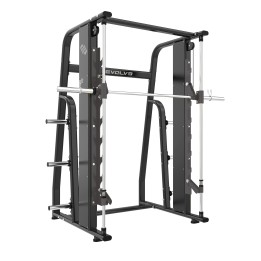 Evolve Prime serijos treniruoklis su laisvais svoriais – Smito treniruoklis (Smith Machine), EV-PL-PR-120