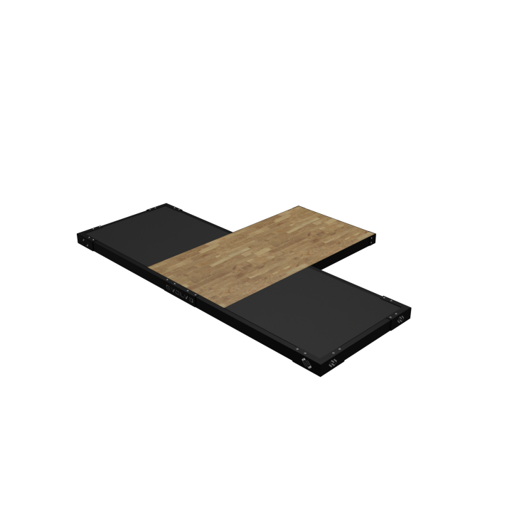 Evolve Deadlift įterpiama mirties traukos platforma - 310 x 110 x 10 cm