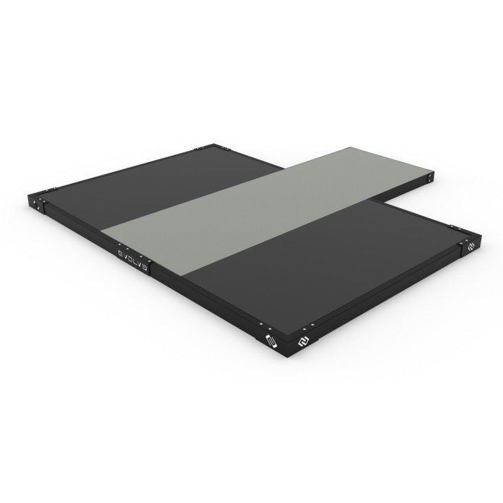 Evolve įterpiama garsą ir vibracijas absorbuojanti platforma