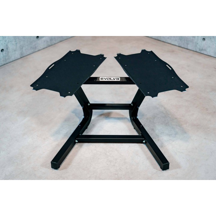 Evolve Ultra Series reguliuojamo svorio hantelis su stovu 4 - 23,5 kg
