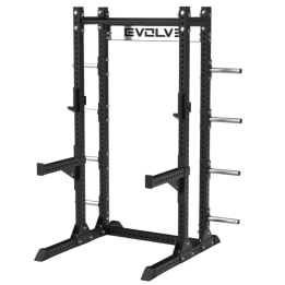 Evolve HR-208 pusinis jėgos treniruočių narvas (HALF RACK)