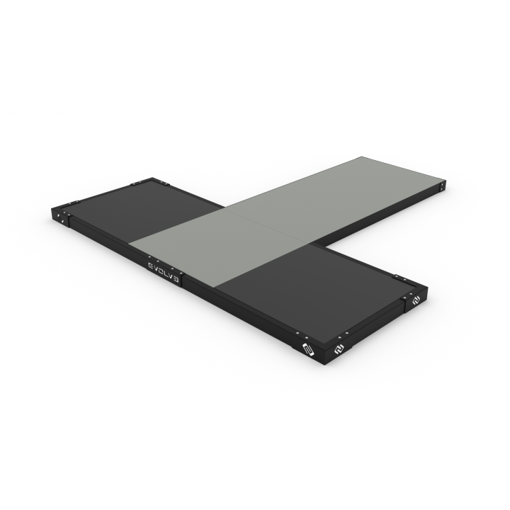 Evolve Deadlift įterpiama mirties traukos platforma  305 x 310 x 10 cm