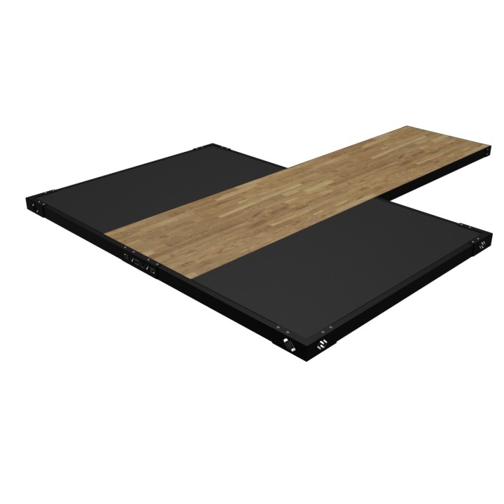 Evolve Deadlift įterpiama mirties traukos platforma  405 x 310 x 10 cm