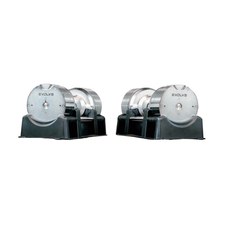 Evolve Ultra Series reguliuojamo svorio hantelis su stovu 4 - 41,5 kg