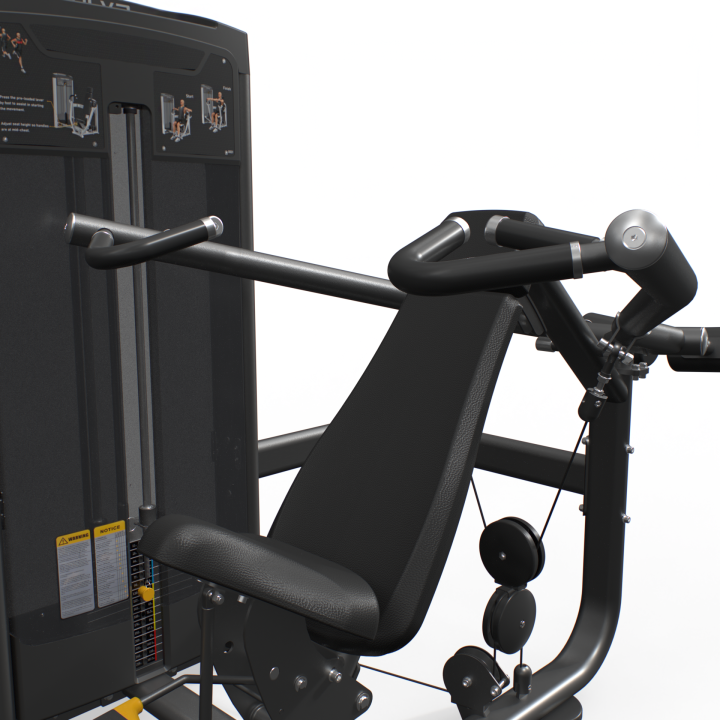Evolve Ultra serijos selektorizuotas pečių spaudimo treniruoklis