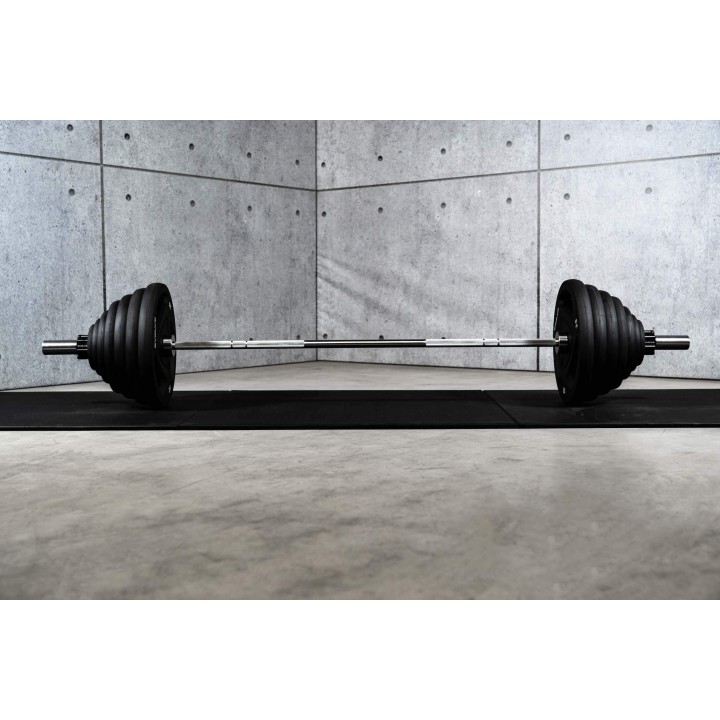 Evolve Econ serijos štangos rinkinys su guminiais svoriais 57,5 - 177,5 kg