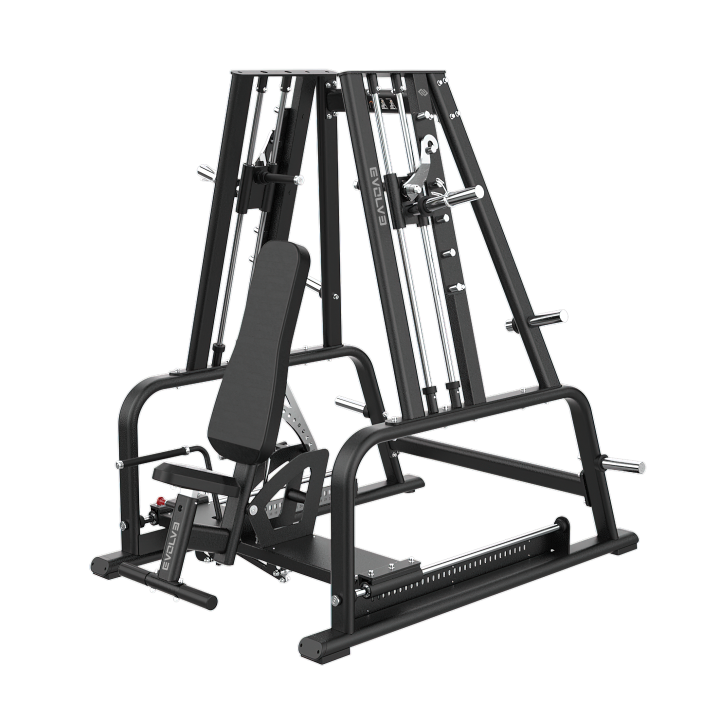 Evolve Ultra Series laisvų svorių pečių spaudimo (Smith) treniruoklis (EV-PL-UL-560)