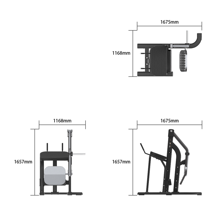 Evolve Ultra Series laisvų svorių pritūpimų treniruoklis (EV-PL-UL-090)