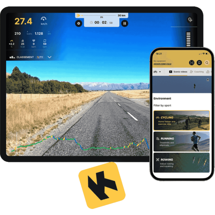 Kinomap® – interaktyvi treniruočių platforma kardio treniruokliams