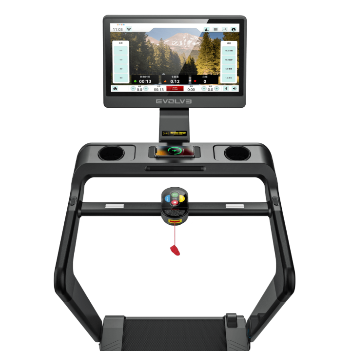 Evolve bėgimo takelis su 23,8'' TFT konsole (EV-TM-HT-300-TFT)