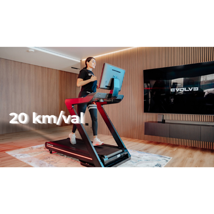 Evolve bėgimo takelis su 23,8'' TFT konsole (EV-TM-HT-300-TFT)