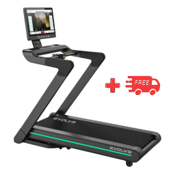 Evolve bėgimo takelis su 23,8'' TFT konsole (EV-TM-HT-300-TFT)