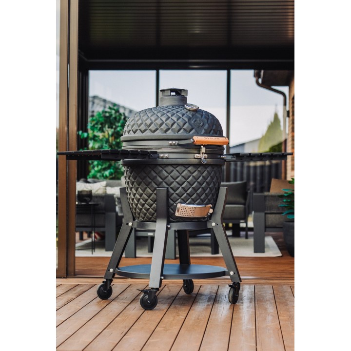 Evolve Kamado Ultra Series The Beast + HDPE Staliukai + Vėžimėlis (EV-KG-UL-MT-PT)