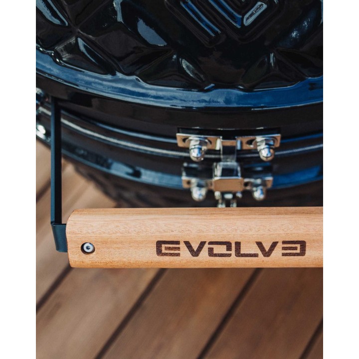 Evolve Kamado Ultra Series The Beauty + HDPE Šoniniai Staliukai + Premium Vežimėlis + Šefo Combo (EV-KG-UL-GL-CC-PT)