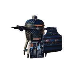 Evolve Kamado Ultra Series The Beauty + HDPE Staliukai + Vėžimėlis + Šefo Combo (EV-KG-UL-GL-CC-PT)