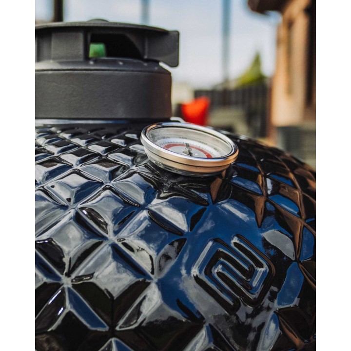 Evolve Kamado Ultra Series The Beauty + HDPE Šoniniai Staliukai + Premium Vežimėlis + Valymo rinkinys (EV-KG-UL-GL-EC-PT)