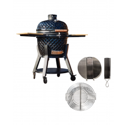 Evolve Kamado Ultra Series The Beauty + Bambukiniai Staliukai + Vėžimėlis + Valymo rinkinys (EV-KG-UL-GL-EC-BT)