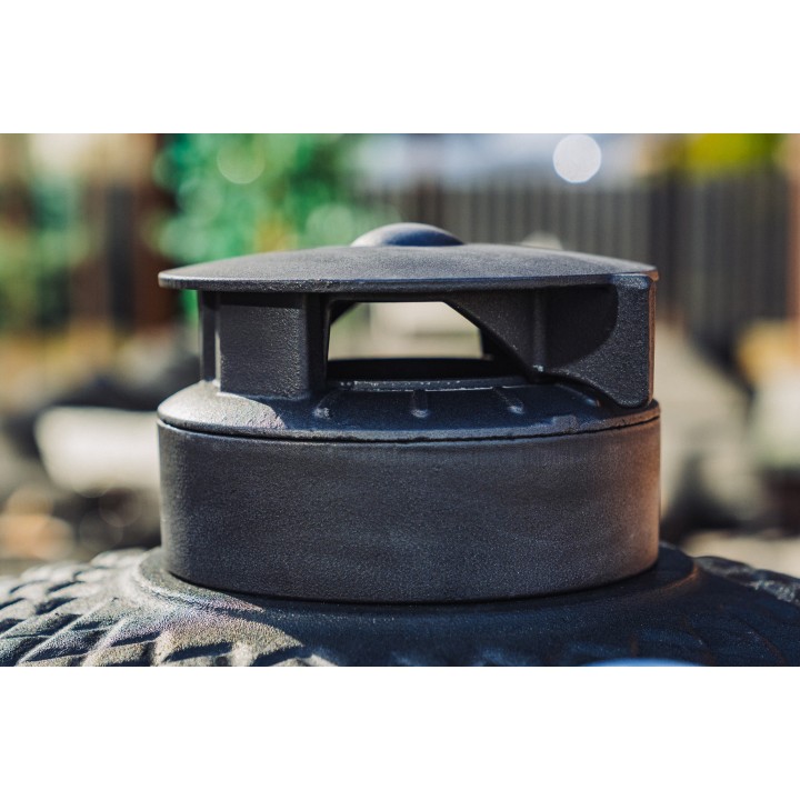 Evolve Kamado Ultra Series The Beauty + HDPE Šoniniai Staliukai + Premium Vežimėlis (EV-KG-UL-GL-PT)