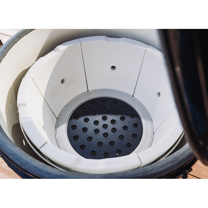 Evolve Kamado Ultra Series The Beauty + HDPE Šoniniai Staliukai + Premium Vežimėlis (EV-KG-UL-GL-PT)