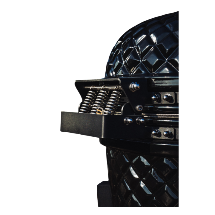 Evolve Kamado Ultra Series The Beauty + Bambukiniai Šoniniai Staliukai + Premium Vežimėlis (EV-KG-UL-GL-BT)