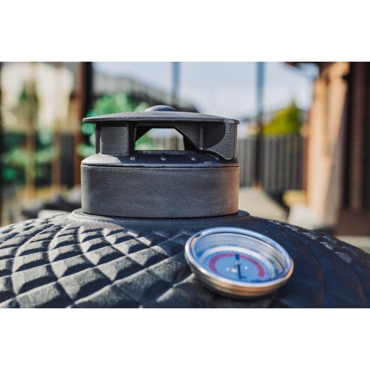Evolve Kamado Ultra Series The Beast + HDPE Staliukai + Vėžimėlis (EV-KG-UL-MT-PT)