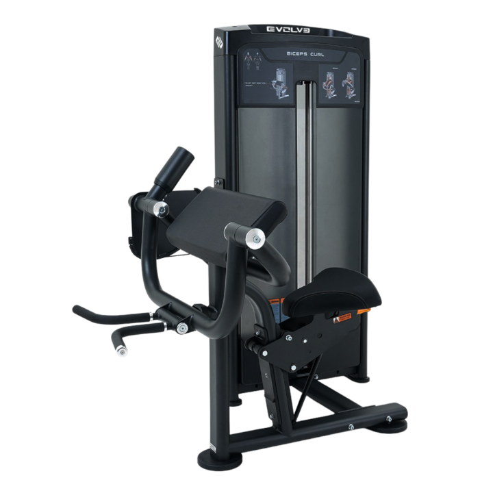 Evolve Ultra serijos Selectorized Biceps Curl treniruoklis