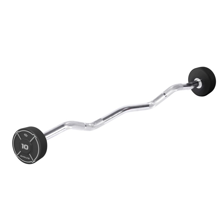 Evolve Prime Series CPU Uretaninis fiksuota, lenkta štanga 10 kg - 55 kg (EV-FB-PR-UC-10-55)