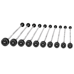 Evolve Prime Series CPU uretano tiesių fiksuoto svorio štangų rinkinys 10–55 kg (EV-FB-PR-US-10-55)