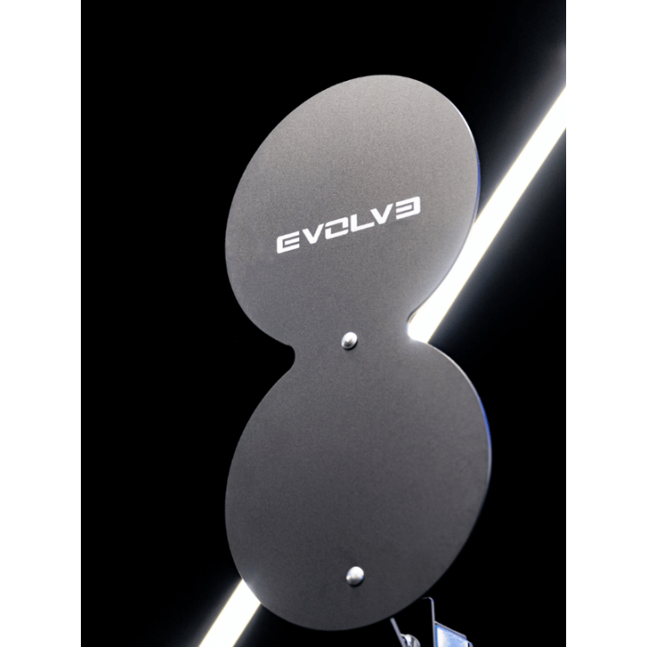 Evolve dvigubos sienelės kamuolių taikinys