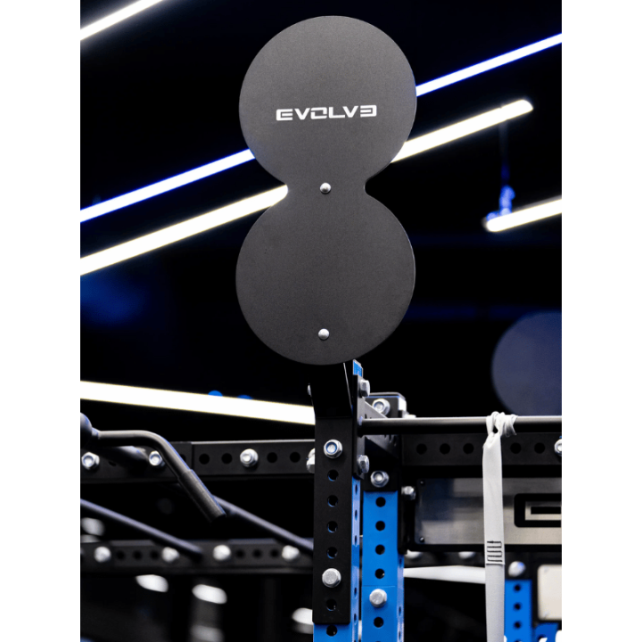 Evolve dvigubos sienelės kamuolių taikinys