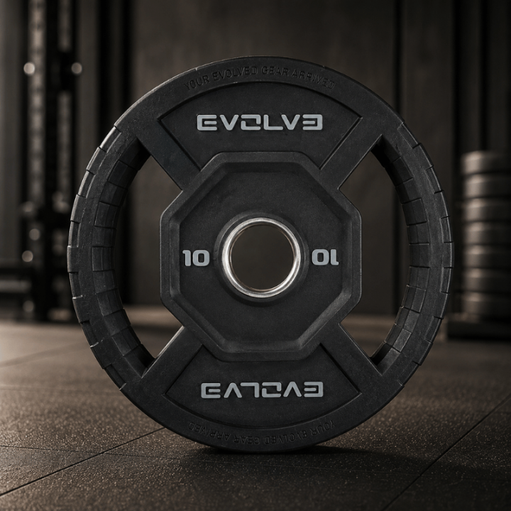 Evolve Econ Series gumuotas svorio diskas 1.25–25 kg (EV-WP-EC)