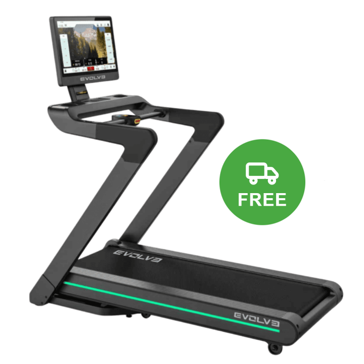 Evolve bėgimo takelis su 23,8'' TFT konsole (EV-TM-HT-300-TFT)