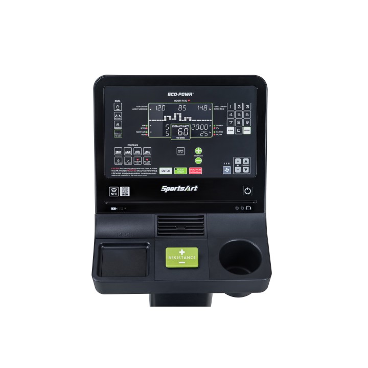 Sports Art G576R Eco-Power™ dviratis treniruoklis, gamina elektrą