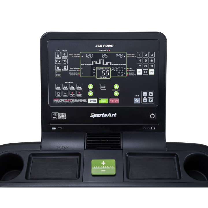 Sports Art Status G886 Eco-Power™ elipsinis, gaminantis elektrą