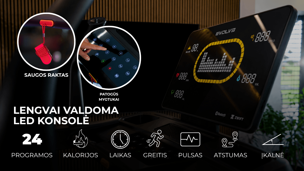 EV-TM-HT-225-LED LED konsolė