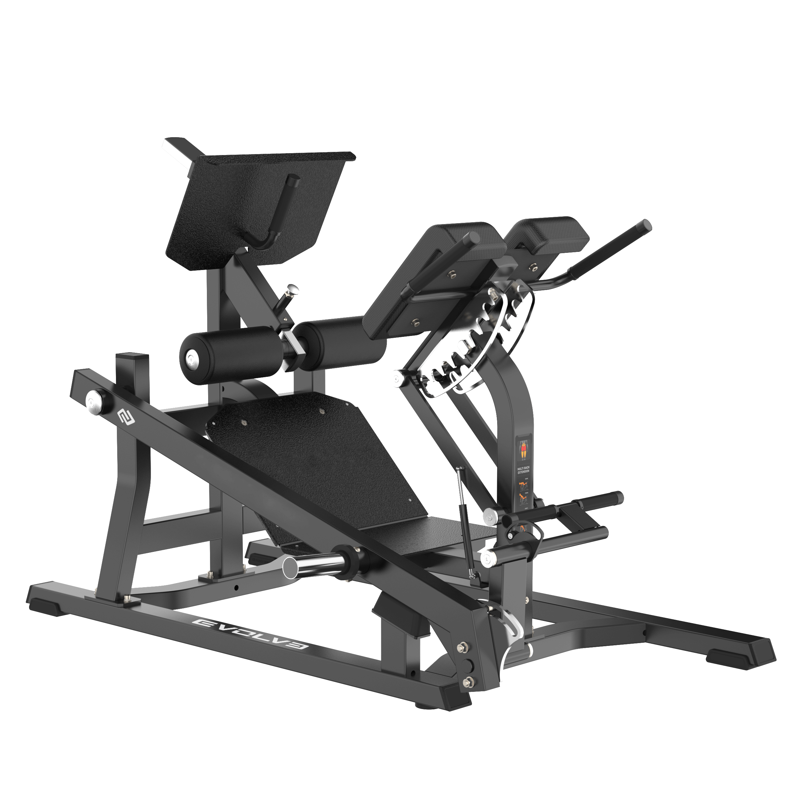 Evolve Ultra Series laisvų svorių sėdmenų treniruoklis EV-PL-UL-625