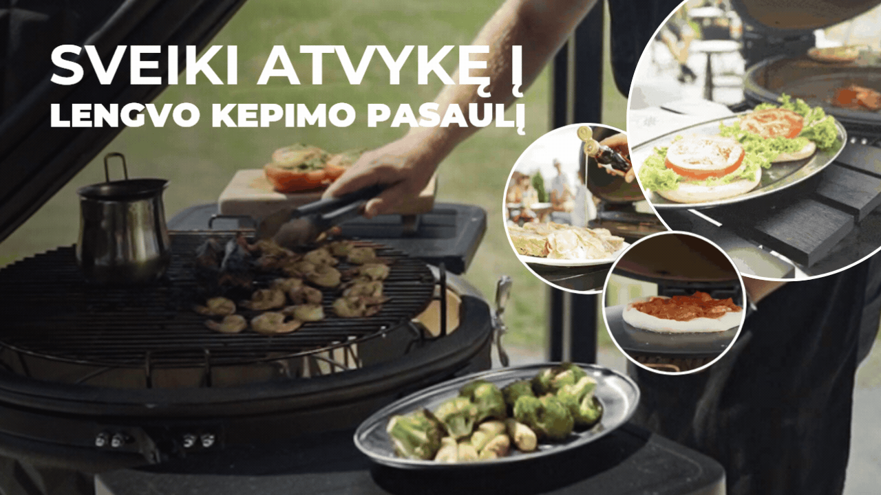 Evolve Kamado naudojimas visus metus