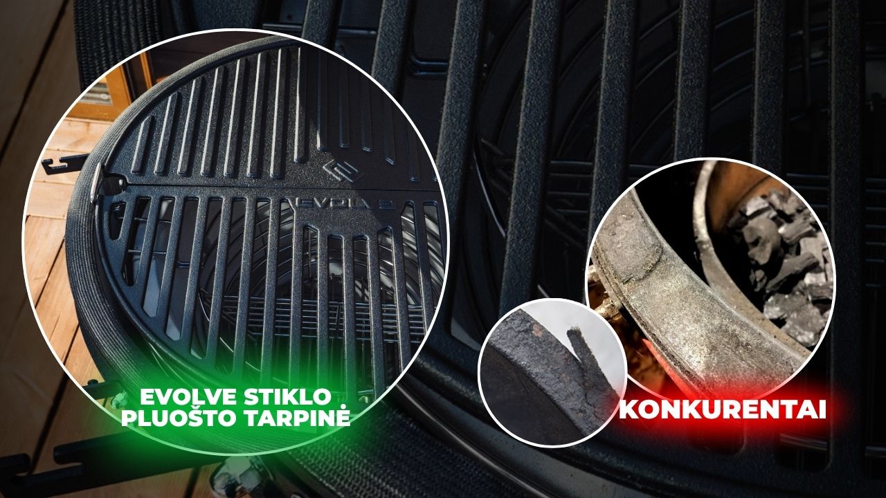 Evolve Kamado savybė 3