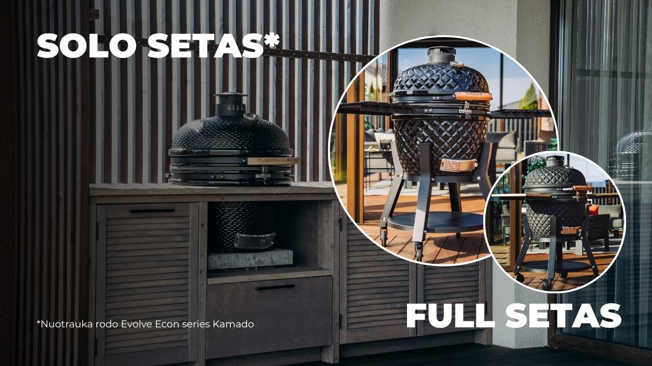 Evolve Kamado pilnas komplektas