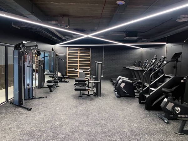 „SHED Co-living“ sporto salė, Vilnius, 2022