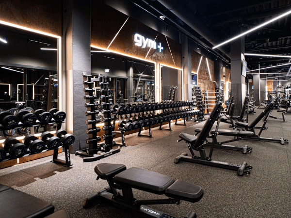 „Gym+“ sporto klubas, HUB, Vilnius, Lietuva 2026