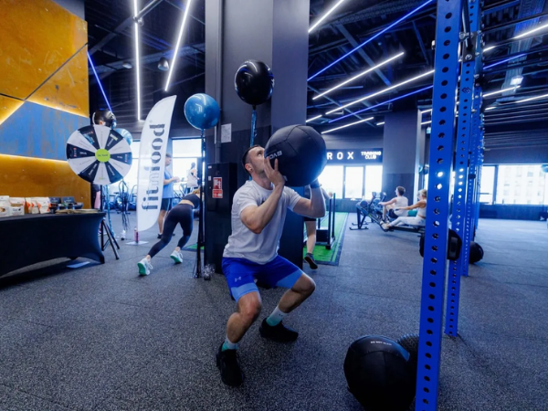 „Gym+“ sporto klubas, Panorama, Vilnius, Lietuva 2026, – varžybinė treniruočių zona
