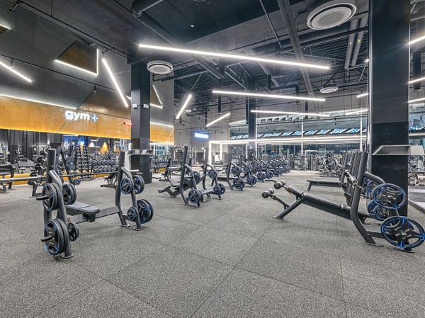 „Gym+“ sporto klubas, Outlet, Vilnius, 2021