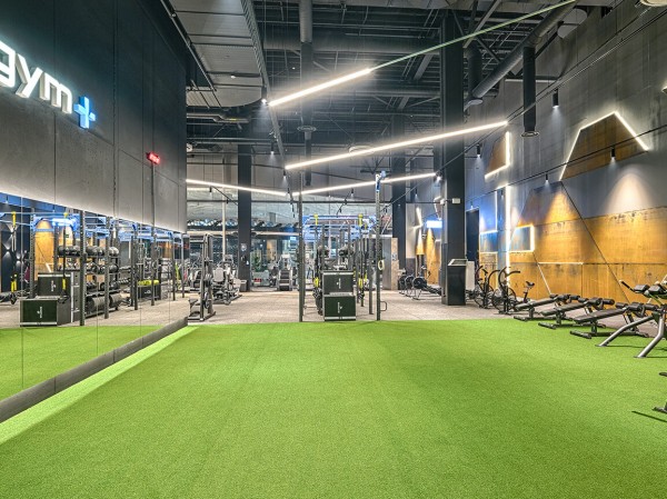 „Gym+“ sporto klubas, Outlet, Vilnius, 2021