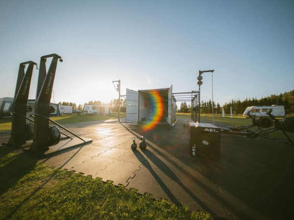 „Amber CrossFit“ laikinoji konteinerinė sporto salė, Lietuva, 2024
