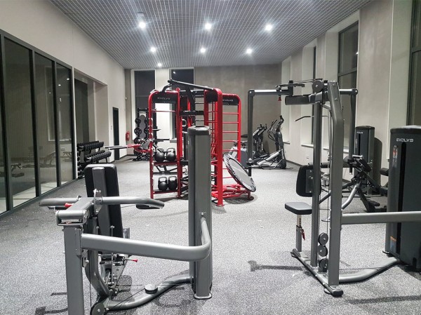 Sporto salė įmonėje „Freor", Vilnius, 2021