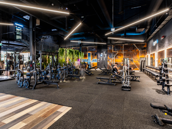 „Gym+“ sporto klubas Urban Hub, Kaunas, 2025