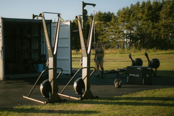 „Amber CrossFit“ laikinoji konteinerinė sporto salė, Lietuva, 2024