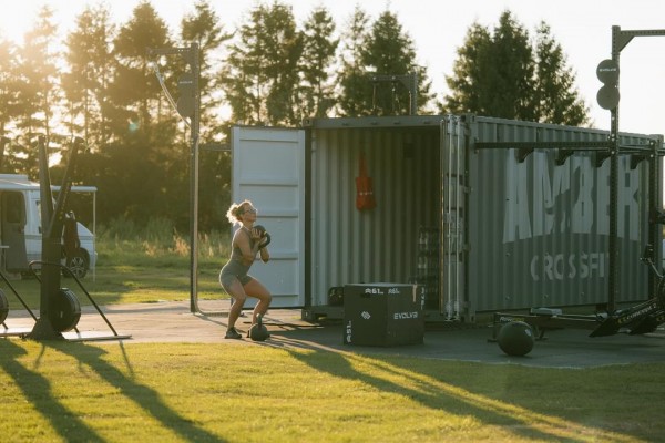 „Amber CrossFit“ laikinoji konteinerinė sporto salė, Lietuva, 2024